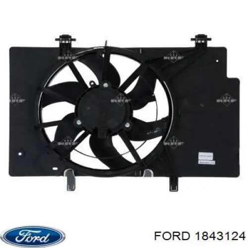 Диффузор радиатора охлаждения в сборе с мотором и крыльчаткой Ford 1843124 цена, от 65.07 USD
