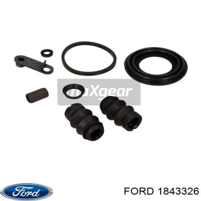 1843326 Ford Тормозной суппорт задний левый