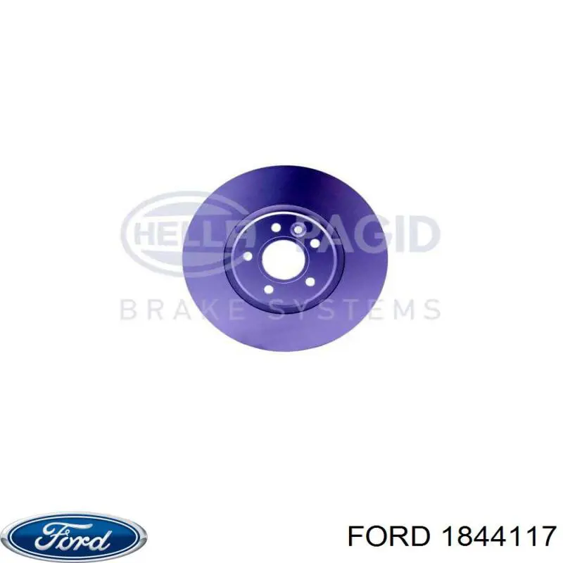 Передние тормозные диски 1844117 Ford