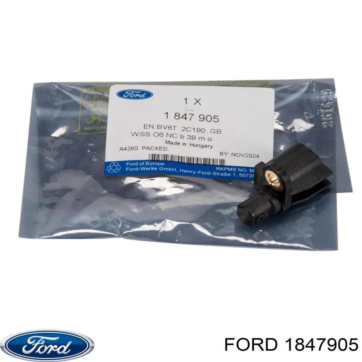 1847905 Ford датчик абс (abs задний)