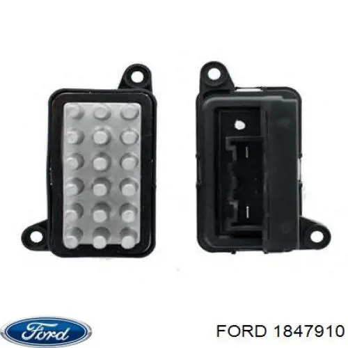 1847910 Ford резистор (сопротивление вентилятора печки (отопителя салона))