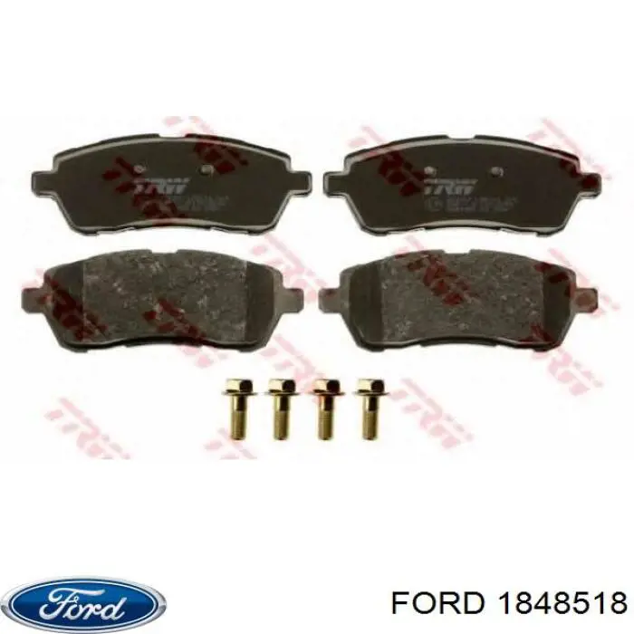 1848518 Ford Колодки передние