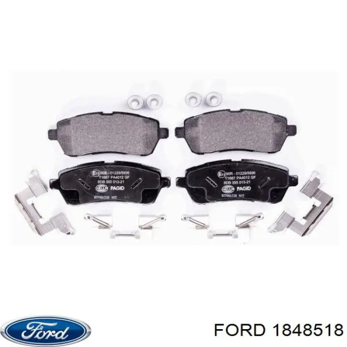 Купить 1848518 Ford Колодки тормозные