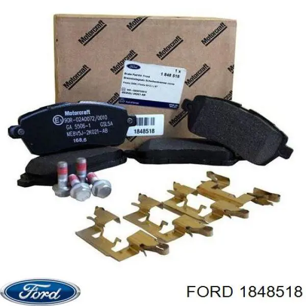Купить 1848518 Ford Колодки тормозные