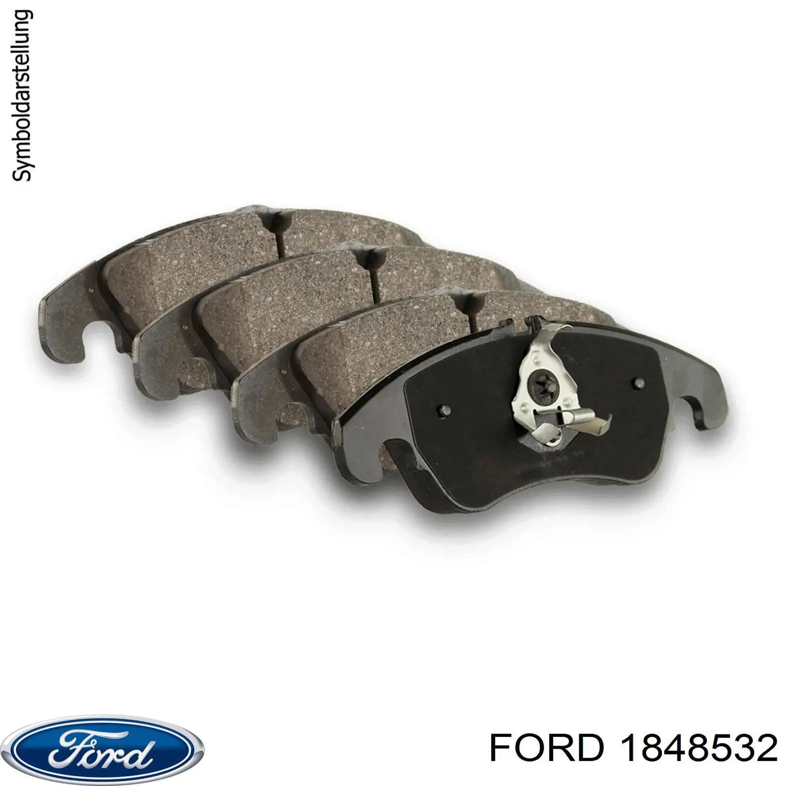 Тормозные колодки Ford 1848532