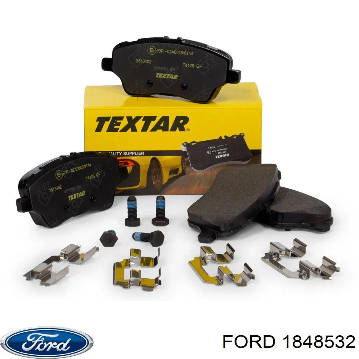 Передние тормозные колодки 1848532 Ford