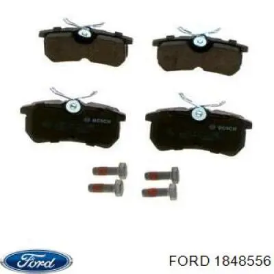 1848556 Ford Колодки тормозные дисковые комплект