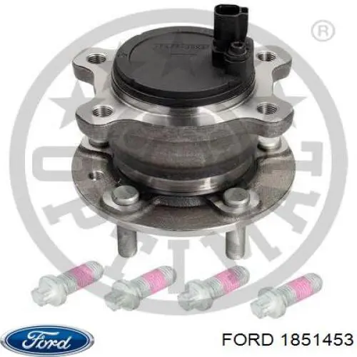 1851453 Ford Ступица задняя