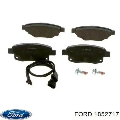 1852717 Ford Колодки тормозные дисковые комплект