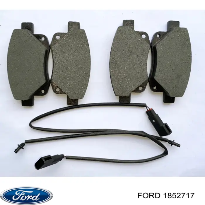Задние тормозные колодки 1852717 Ford