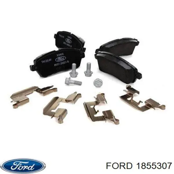 Передние тормозные колодки 1855307 Ford