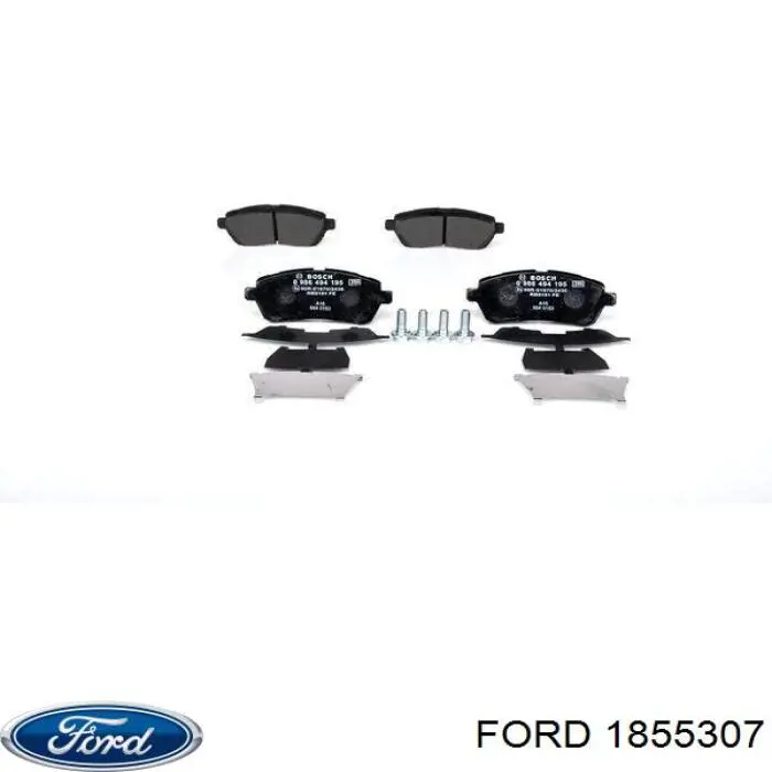 Тормозные колодки Ford 1855307