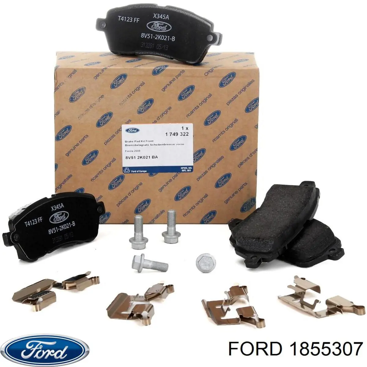 Колодки Ford 1855307 цена, от 23.01 USD