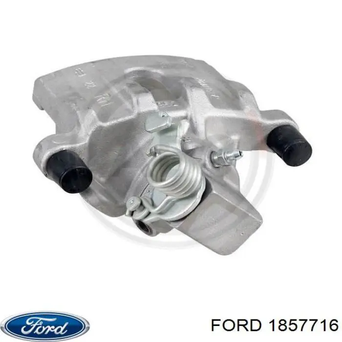 1857716 Ford suporte do freio traseiro direito