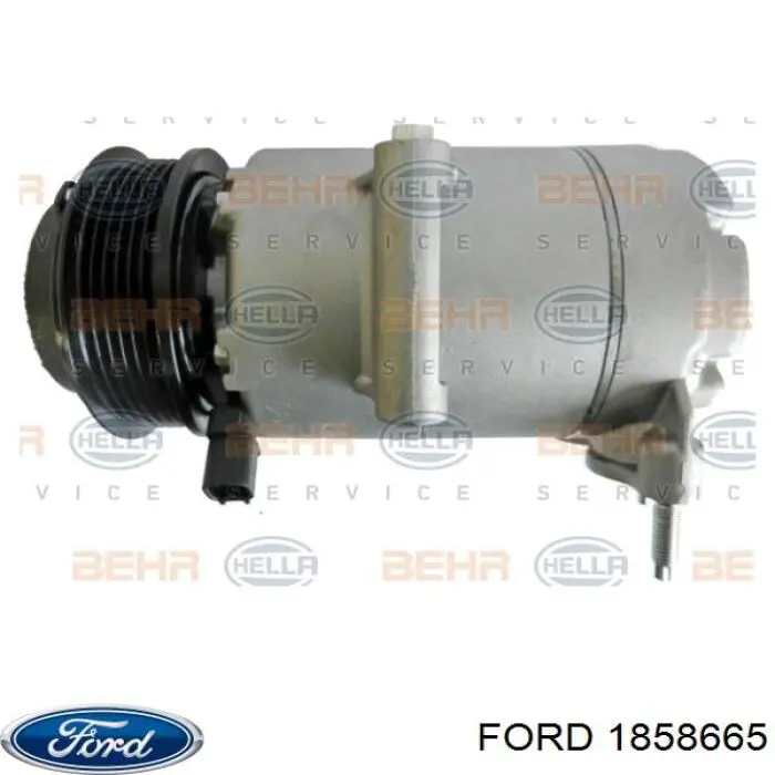 Компрессор кондиционера 1858665 Ford
