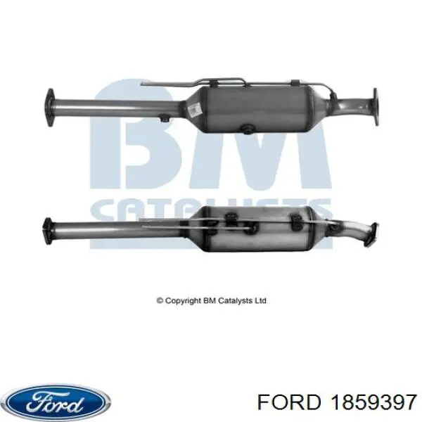 Сажевый фильтр 1762998 Ford