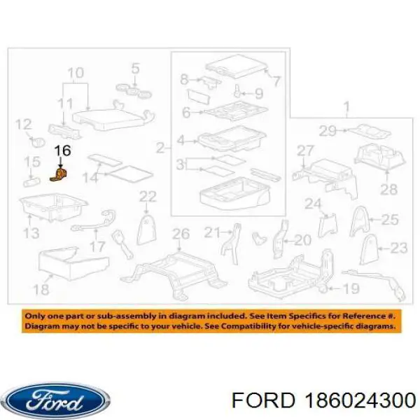 Купить 186024300 Ford 