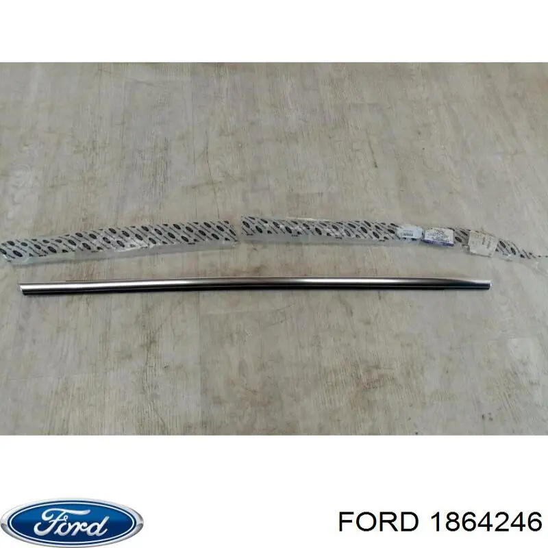 Уплотнитель стекла двери задней левой внешний (планка) Ford 1864247 цена, от 19.71 USD