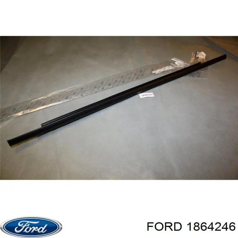 Купить 1864247 Ford Уплотнитель стекла задней левой двери