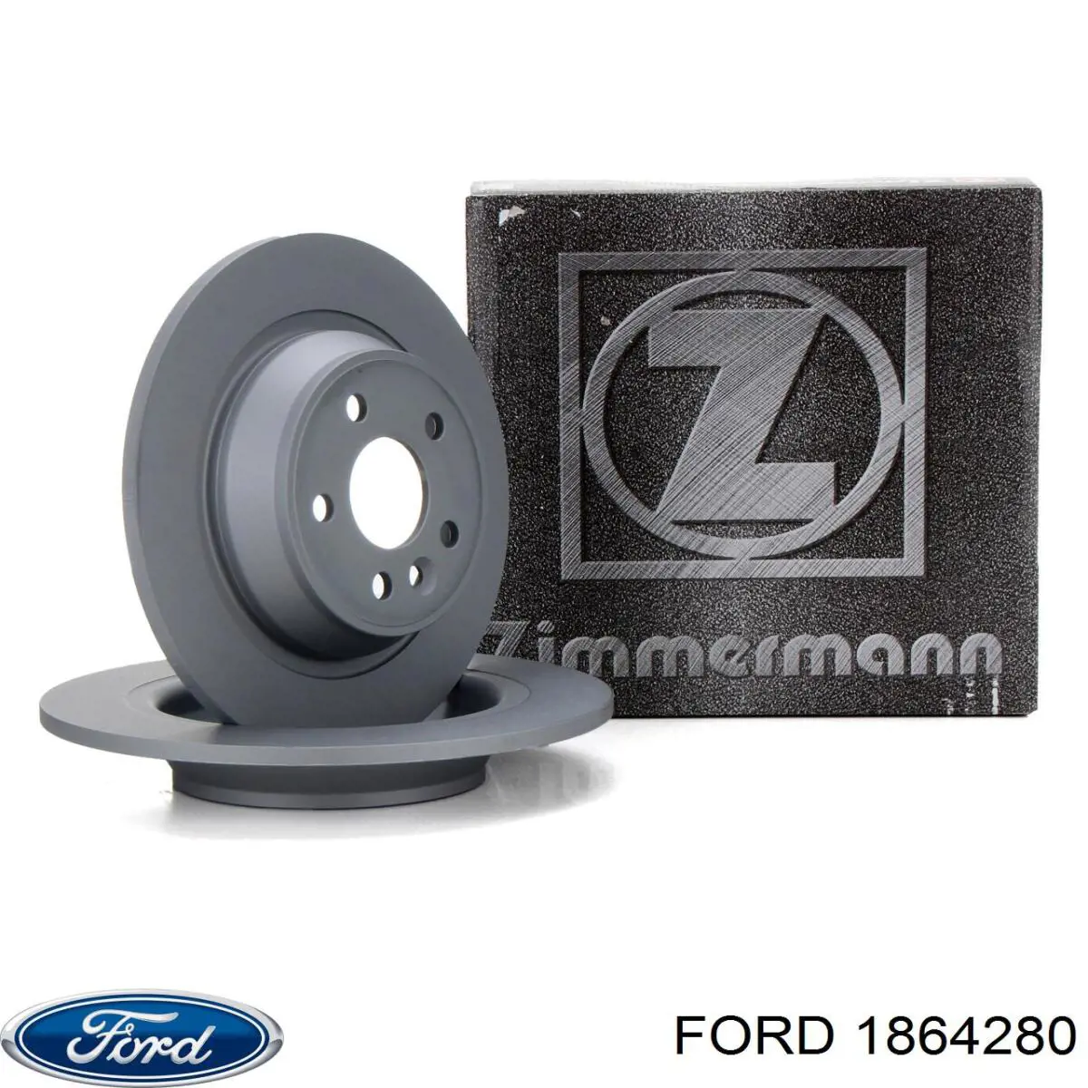 Купить 1864280 Ford Диск тормозной задний