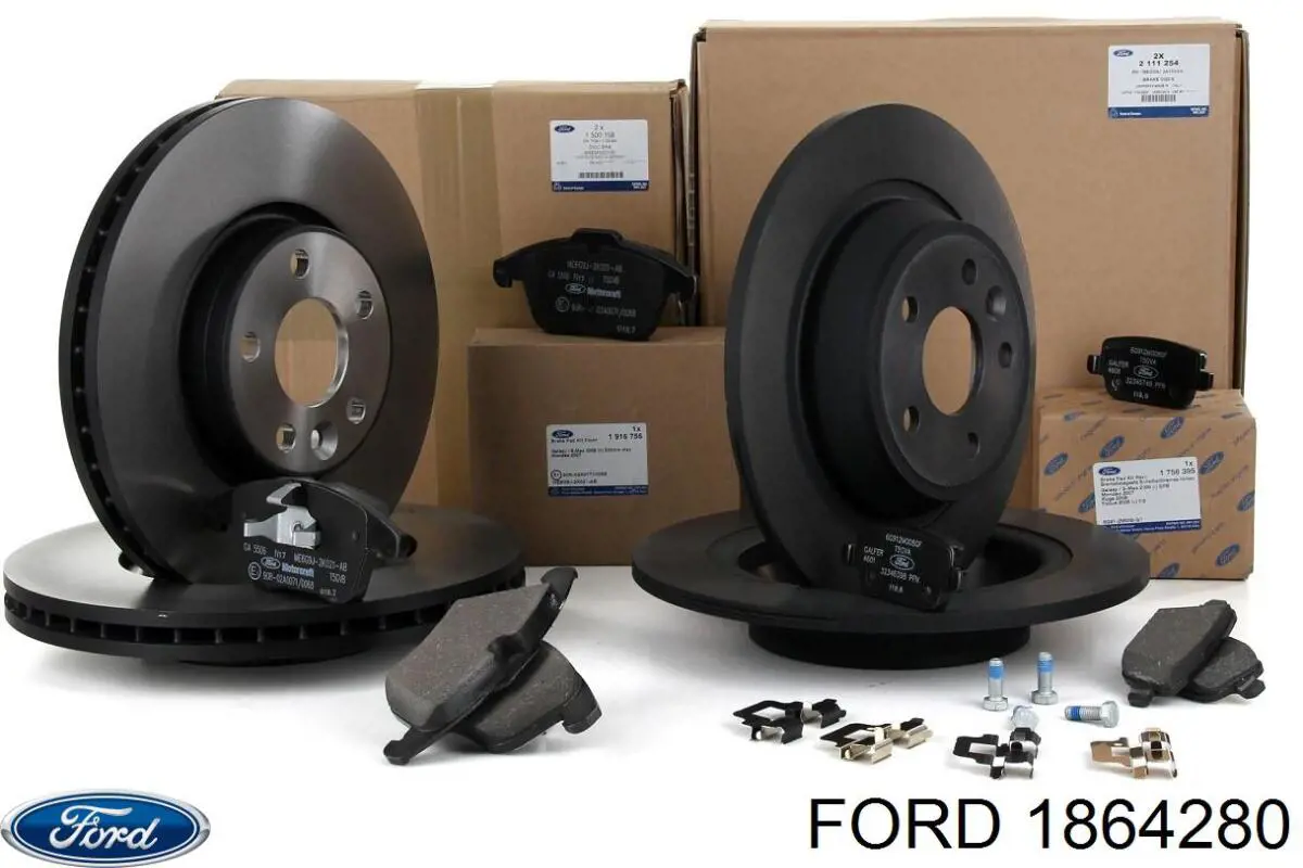 Купить 1864280 Ford Диск тормозной задний