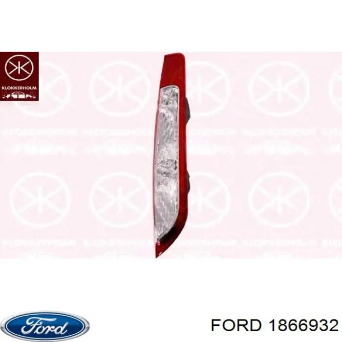 1866932 Ford стекло лобовое