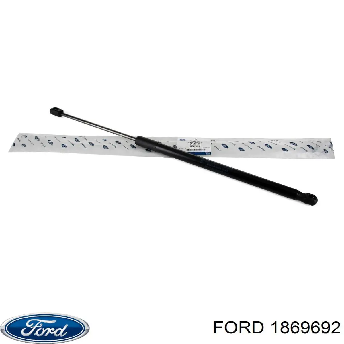 1869692 Ford Уплотнитель двери передней (на кузове)