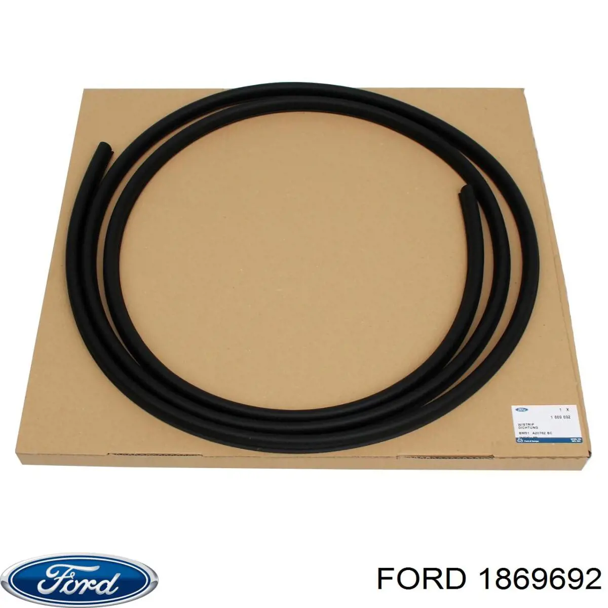 1869692 FORD Junta de puerta delantera (en carrocería) original y equivalente