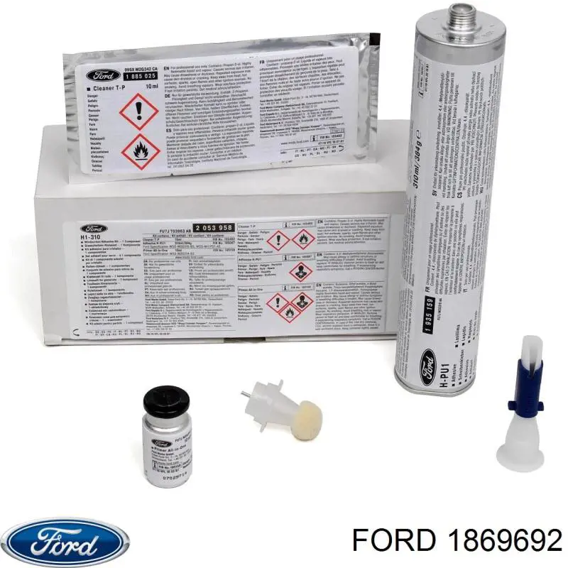 Купить 1869692 Ford Уплотнитель двери передней (на кузове)