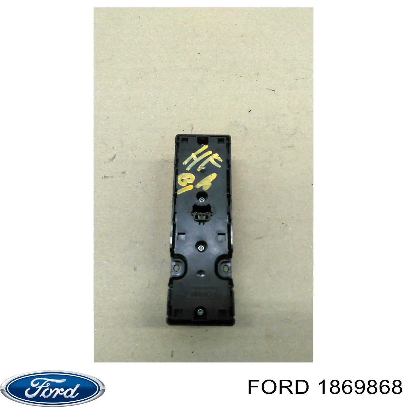 2468504 Ford vidro da porta dianteira direita