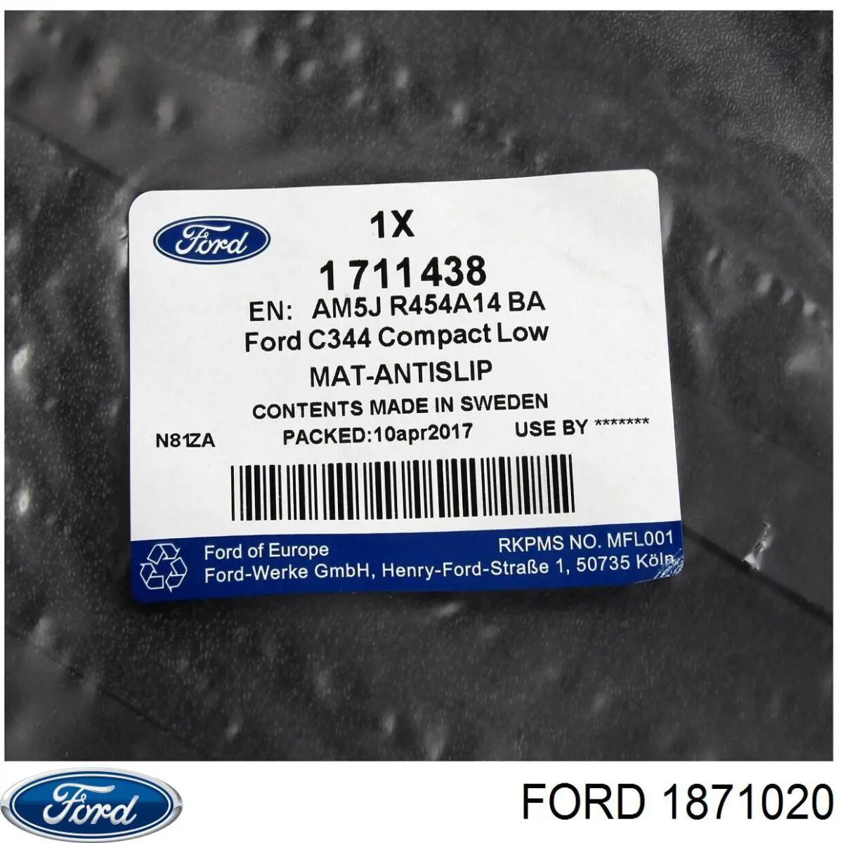  Ford 1871020 цена, от 144.47 USD