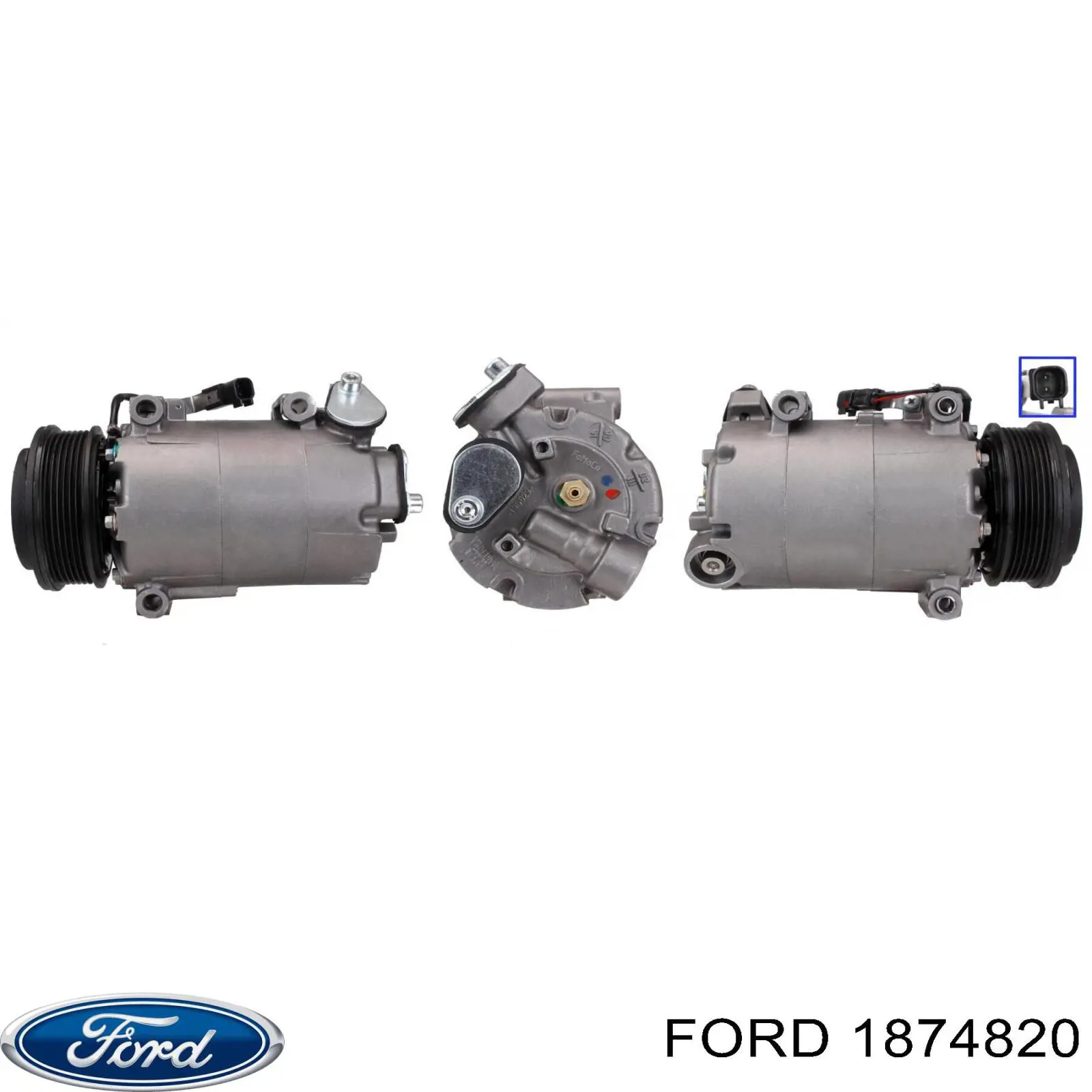 2032811 Ford compressor de aparelho de ar condicionado