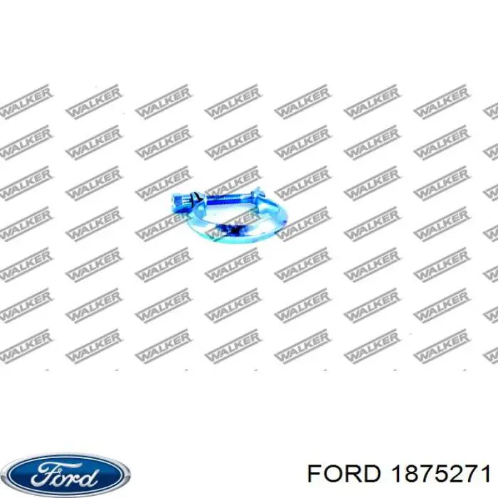 Хомут крепления глушителя передний Ford 1875271 цена, от 5.68 USD