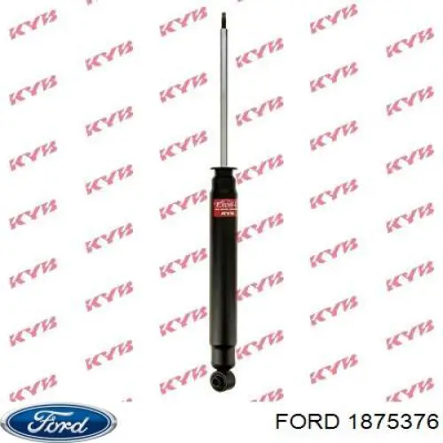 1875376 Ford amortecedor traseiro