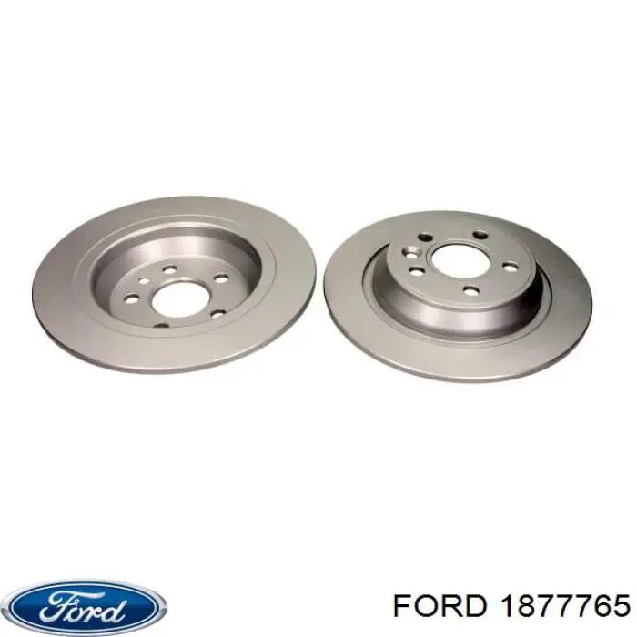1877765 Ford диск тормозной задний