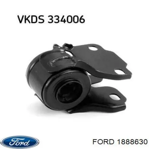 Bloco silencioso dianteiro do braço oscilante inferior 1888630 Ford