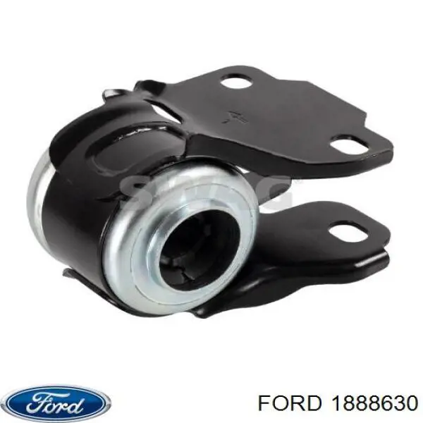 1888630 Ford Bloco silencioso dianteiro do braço oscilante inferior
