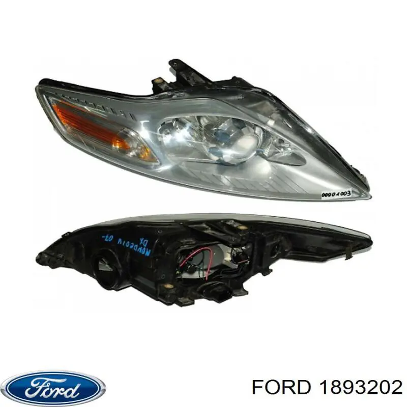 Правая блок фара Ford 1893202 цена, от 145.38 USD