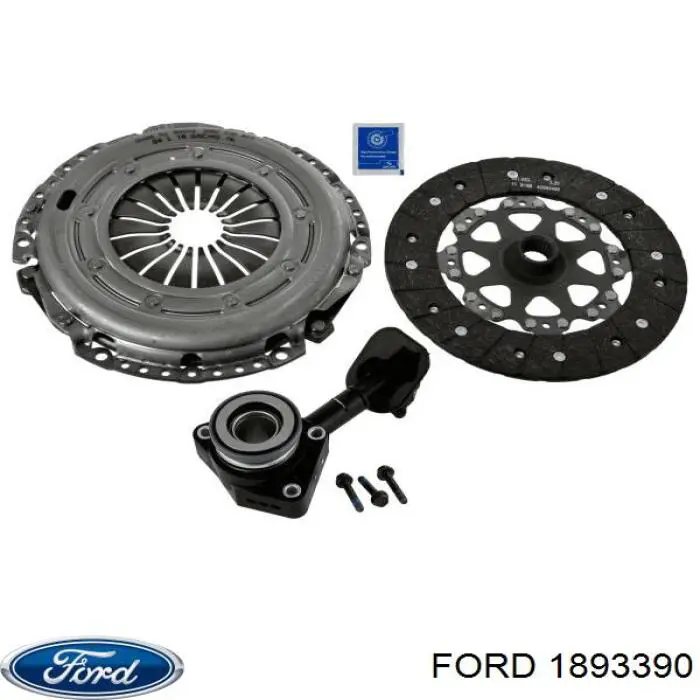 1893390 Ford kit de embraiagem (3 peças)