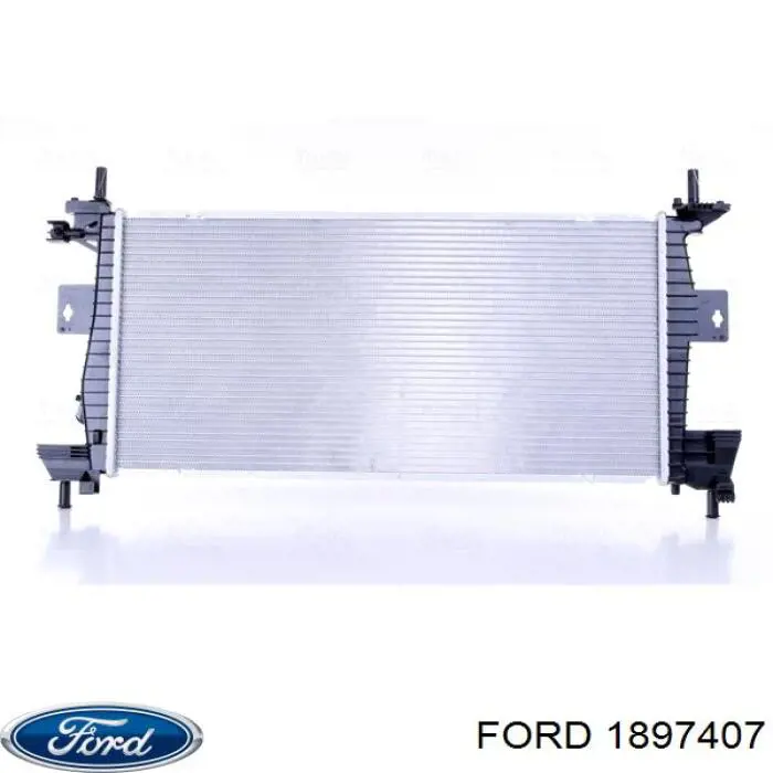 1897407 Ford radiador de esfriamento de motor