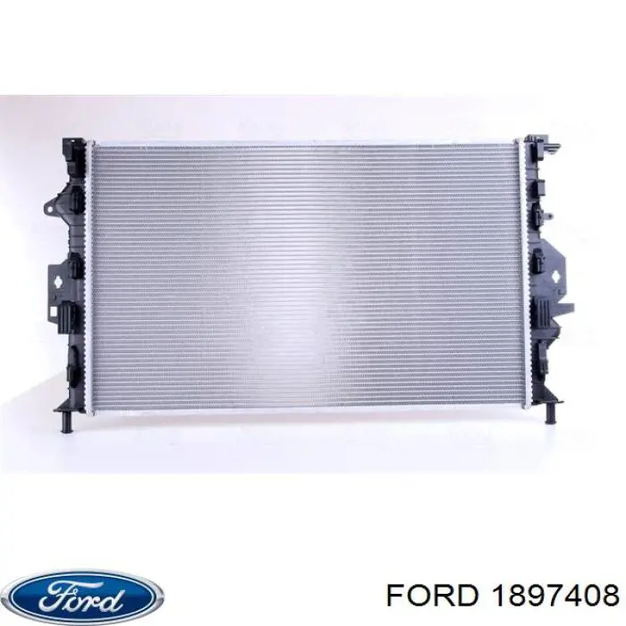 1897408 Ford Радиатор основной