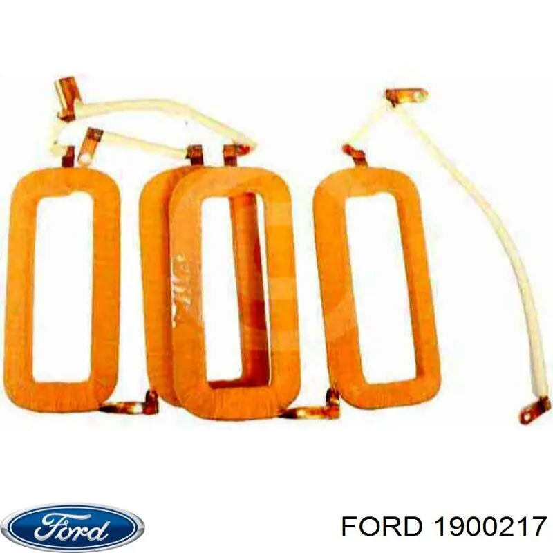 Правое боковое зеркало Ford 1710396