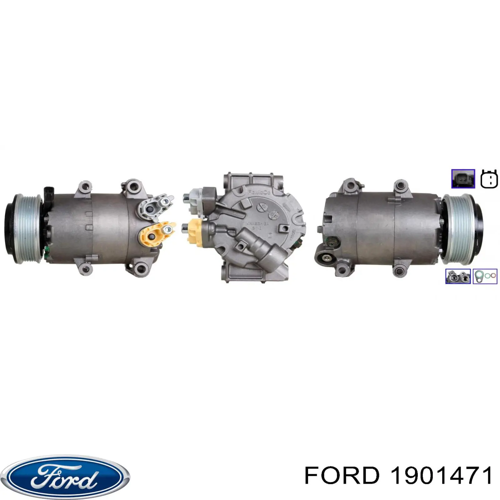 1901471 Ford Компрессор хладагента