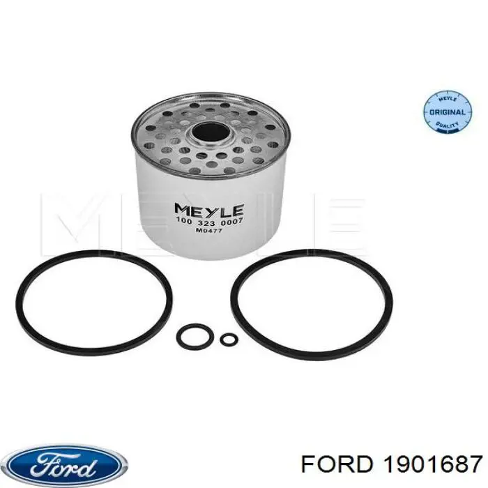 Купить 1901687 Ford Ветровое стекло