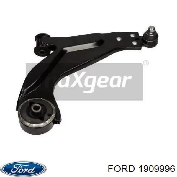 1909996 Ford braço oscilante inferior direito de suspensão dianteira