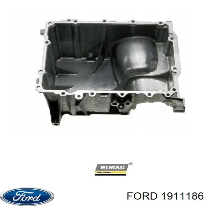 1911186 Ford поддон масляный картера двигателя
