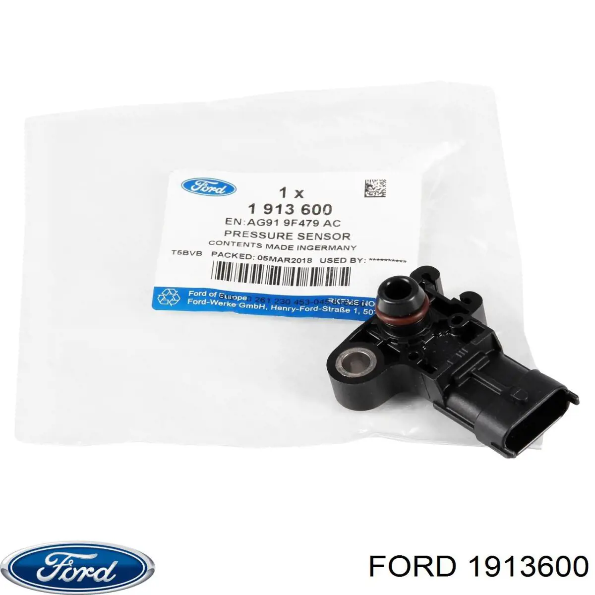 Датчик абсолютного давления в коллекторе Ford 1913600 цена, от 37.25 USD