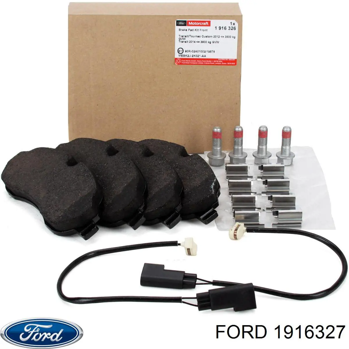 Задние дисковые колодки Ford 1916327