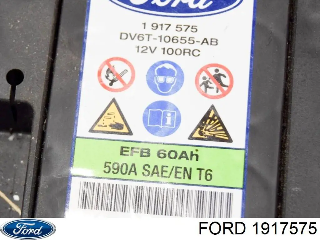 Аккумулятор автомобильный Ford 1917575 цена, от 302.98 USD