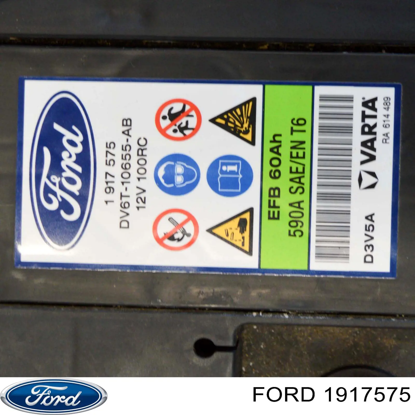 Купить 1917575 Ford Батарея аккумуляторная